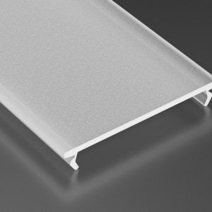 Szybka WIDE PMMA frost do profilu aluminiowego architektonicznego