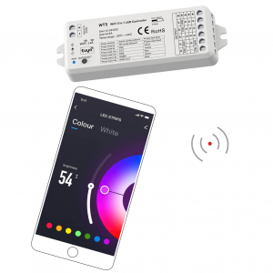 Sterowanie światłem do lampy przez aplikację na smartphone iOS / Android - sterownik WT5